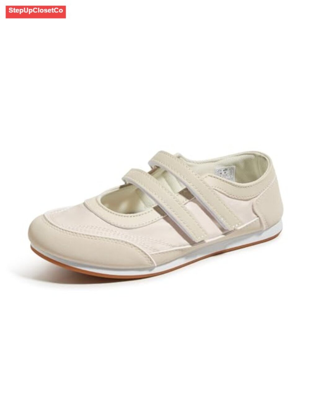 Canvas Mary Jane Shoes Adjustable Hook & Loop Daily Sneakers